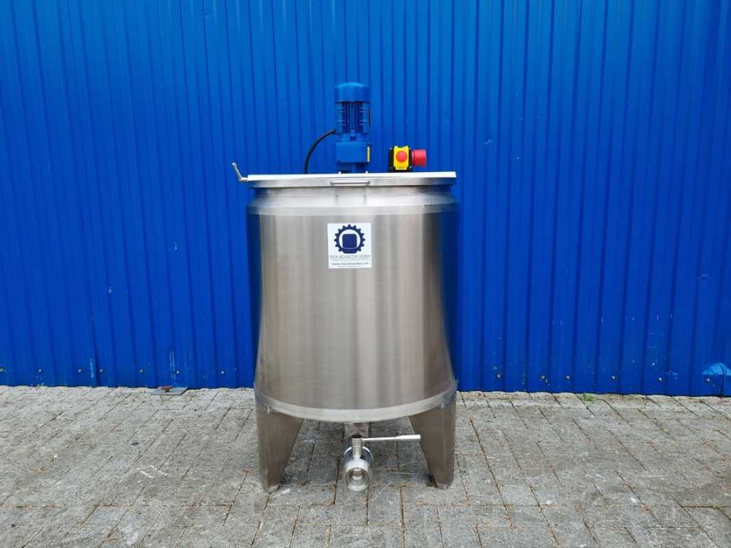 221L isolierter heiz-/kühlbarer Rührwerksbehälter mit Getrieberührwerk