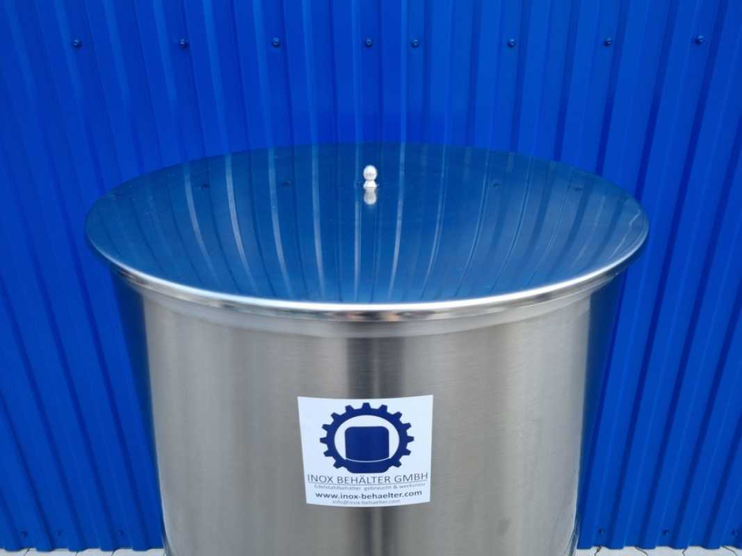 337L heat-/coolable stainless steel tank with thermoplate