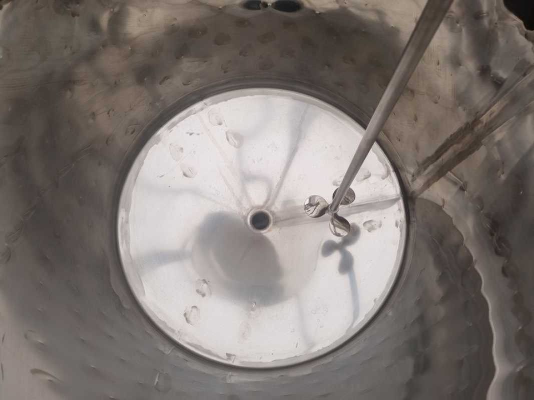 510L heiz-/kühlbarer Rührwerksbehälter mit Thermoplate und Propellerrührwerk