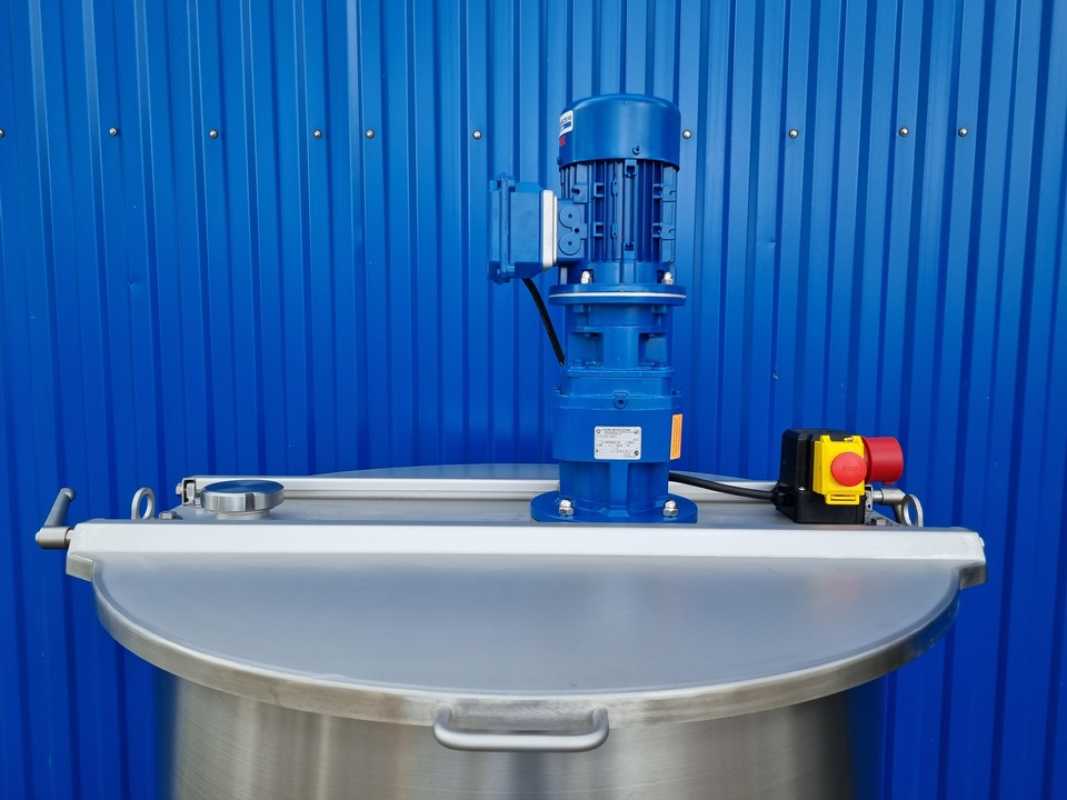 510L Edelstahl Rührwerksbehälter mit Getrieberührwerk
