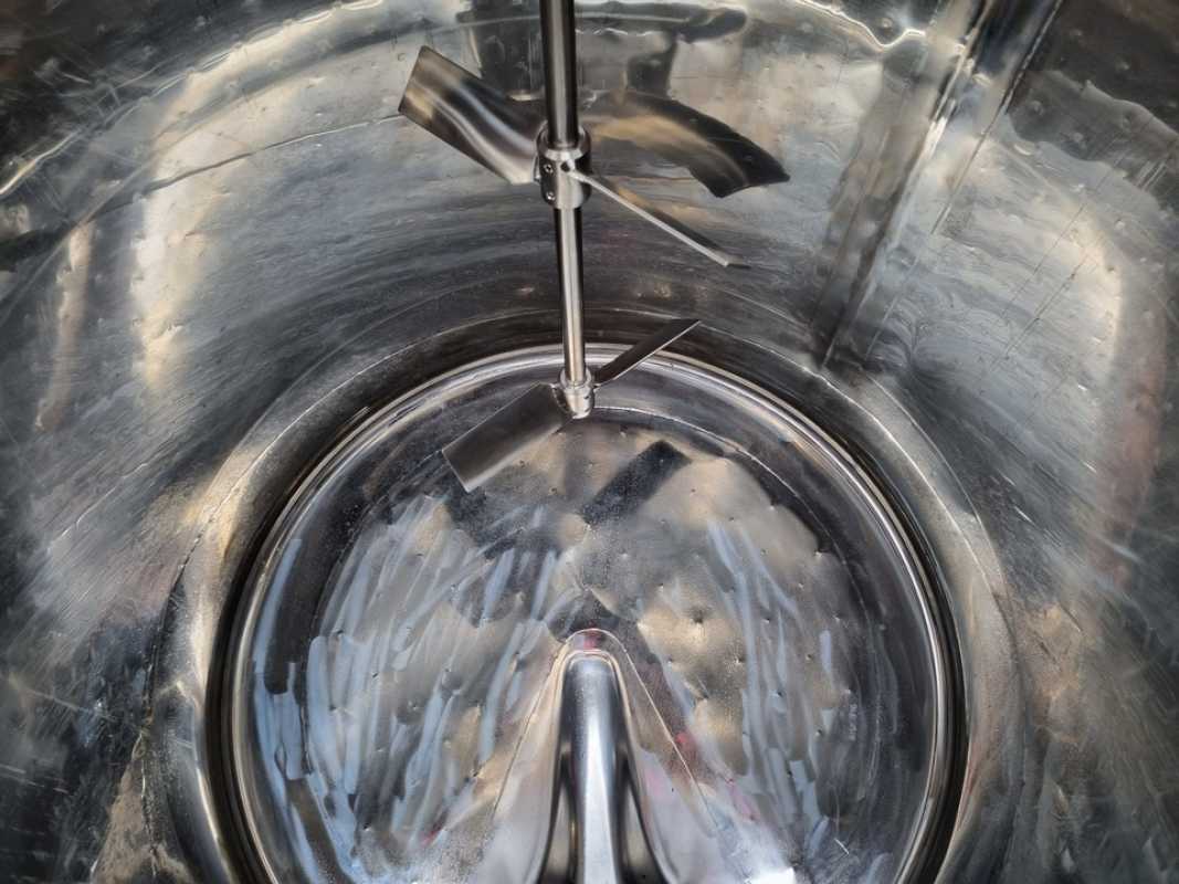 1533L heiz-/kühlbarer Edelstahl Rührwerksbehälter mit Thermoplates und Isolierung