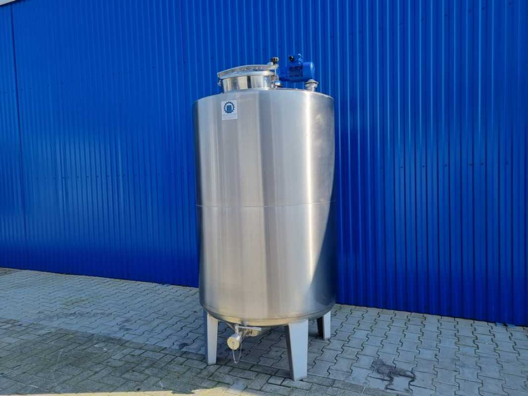 1533L heiz-/kühlbarer Edelstahl Rührwerksbehälter mit Thermoplates und Isolierung