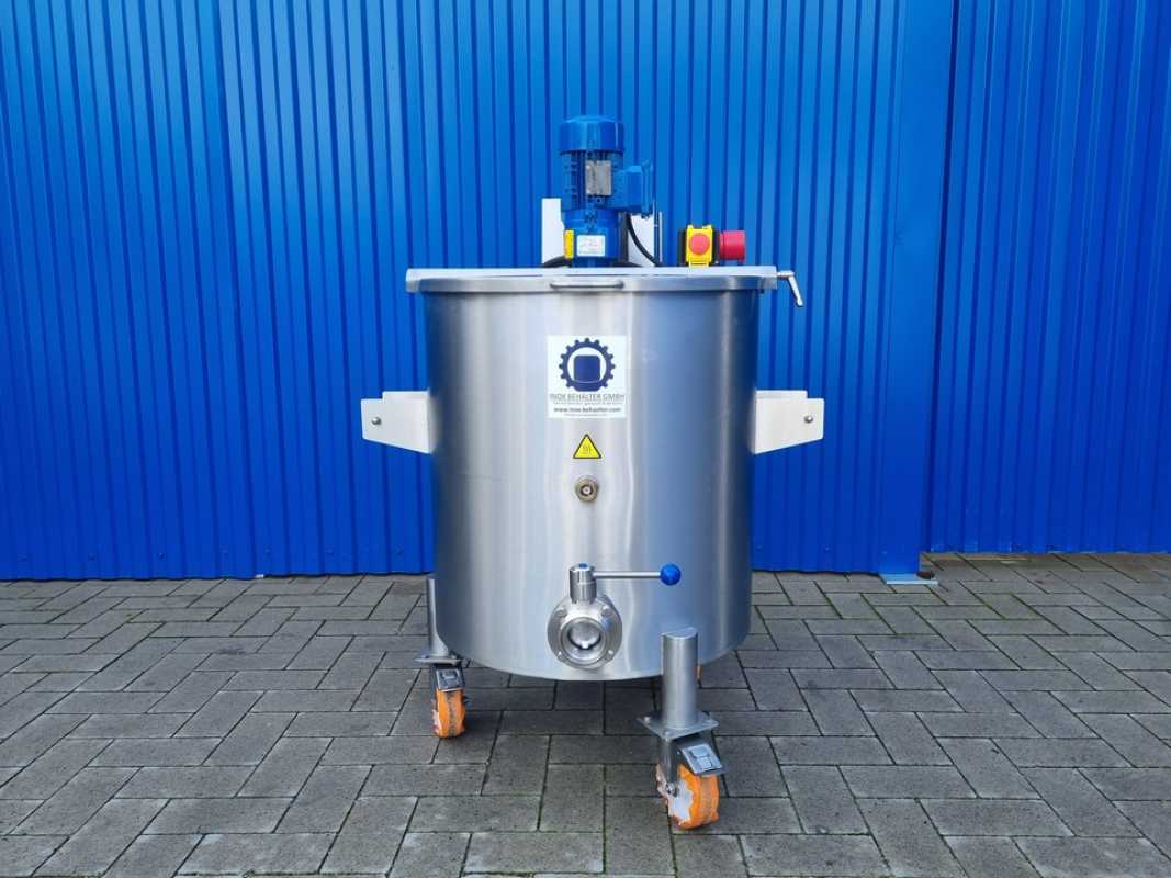 123L elektrisch beheizter Edelstahl-Rührwerksbehälter mit digitaler Heizungssteuerung und Getrieberührwerk