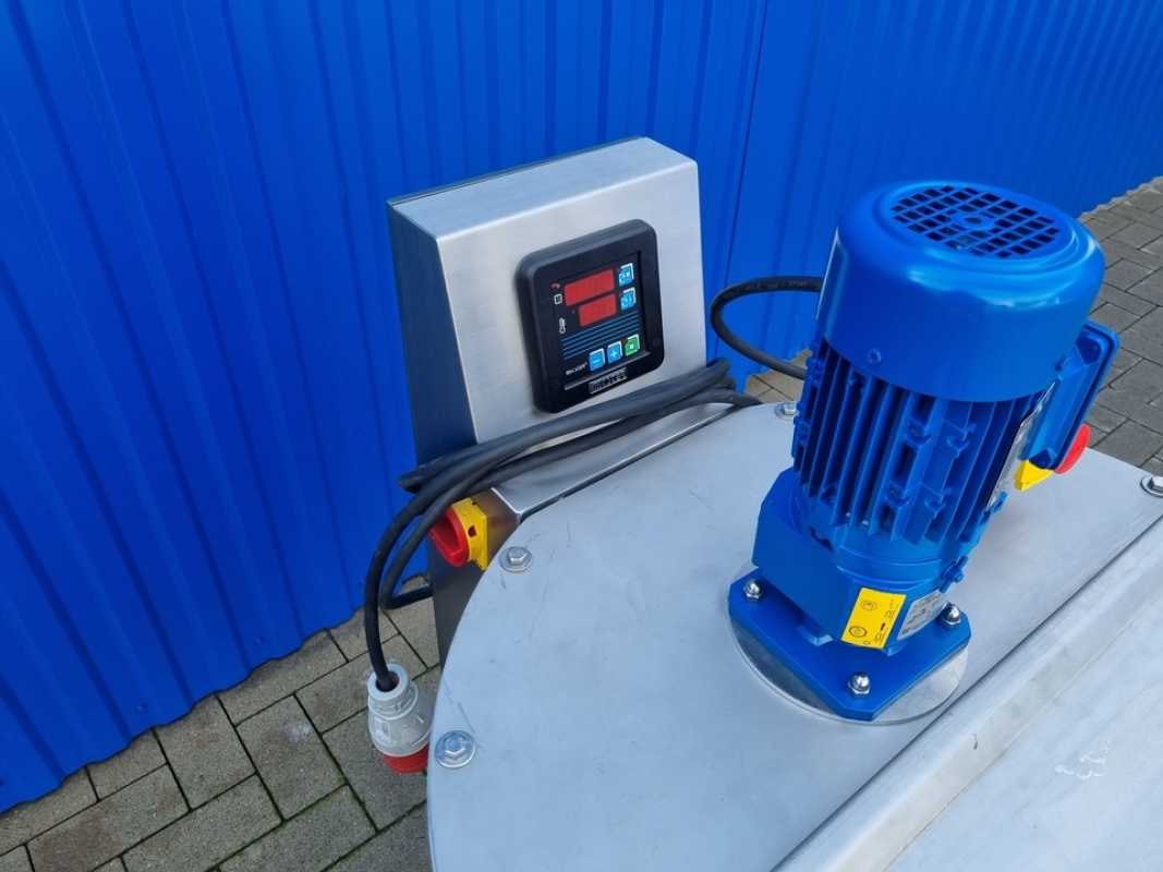 123L elektrisch beheizter Edelstahl-Rührwerksbehälter mit digitaler Heizungssteuerung und Getrieberührwerk