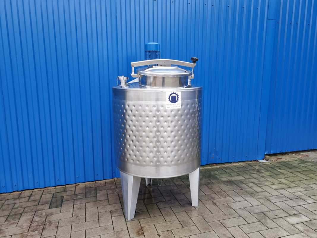 350L heiz-/kühlbarer Edelstahlbehälter mit Thermoplate und Propellerrührwerk