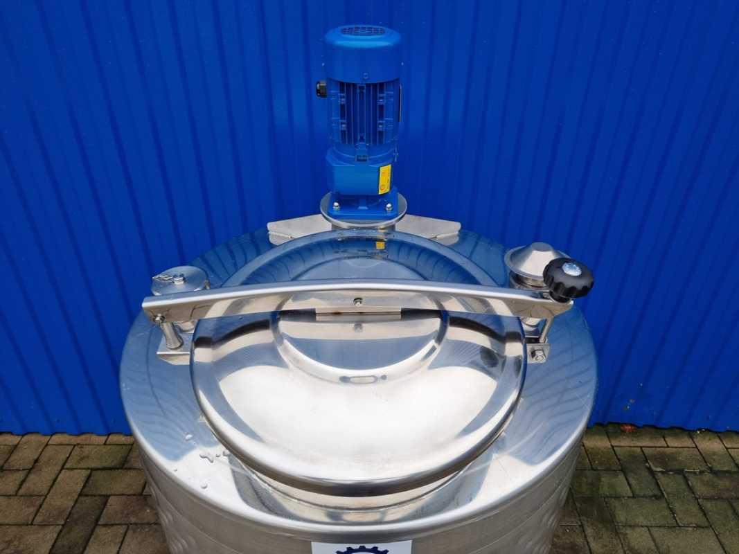 350L heiz-/kühlbarer Edelstahlbehälter mit Thermoplate und Becherrührwerk