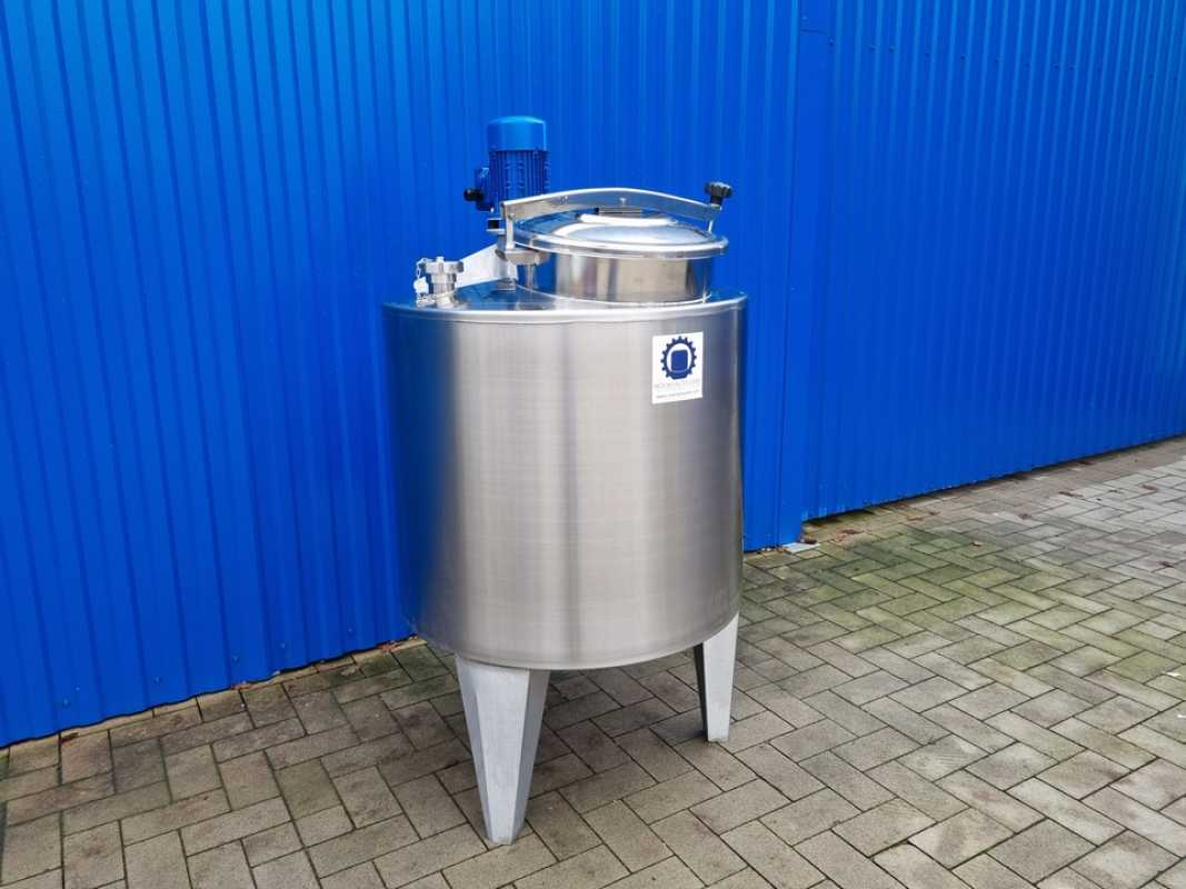 350L stainless steel vessel with propeller mixer