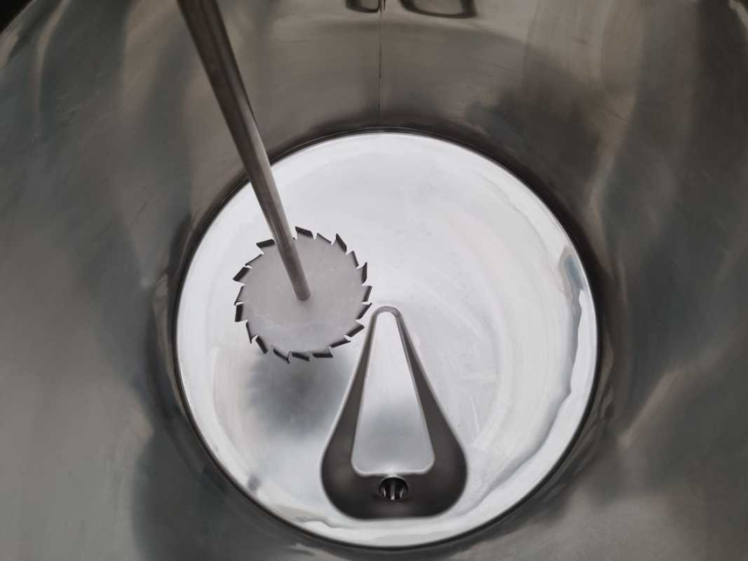 337L stainless steel transport vessel with dissolver