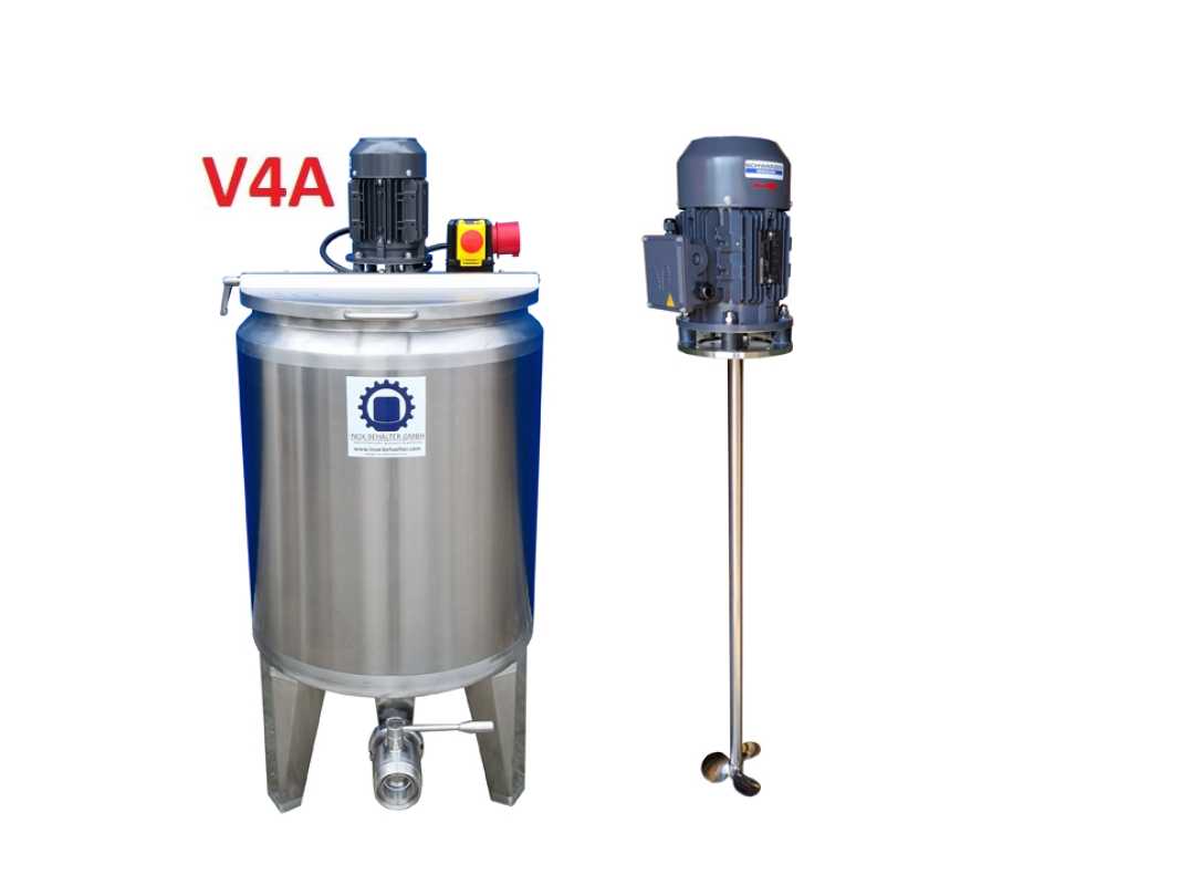 109L  isolierter heiz-/kühlbarer Edelstahl Rührwerksbehälter mit Propellerrührwerk