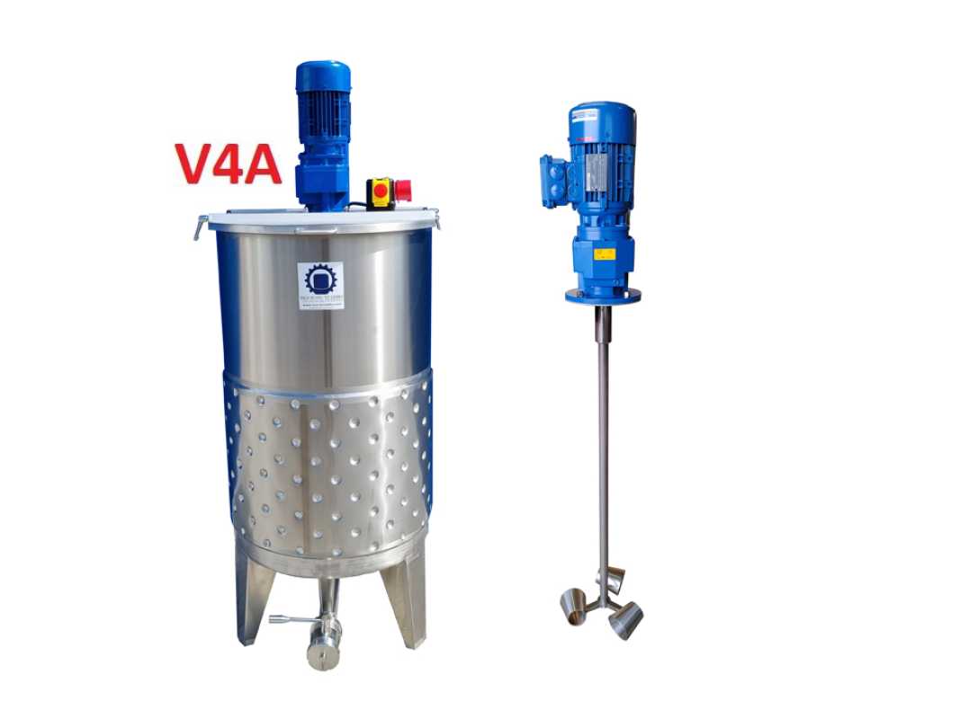 337L heiz-/kühlbarer Edelstahl Rührwerksbehälter mit Becherrührwerk