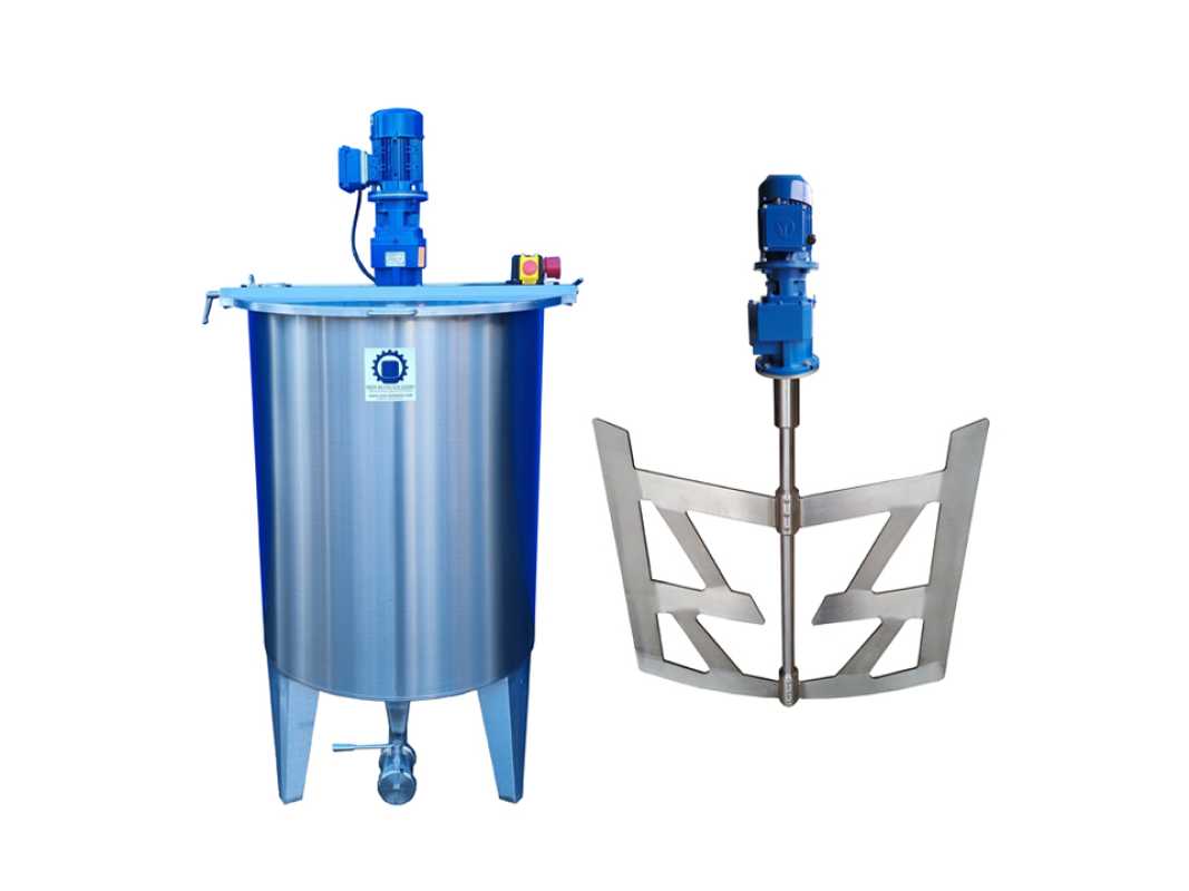 510L Edelstahl Rührwerksbehälter mit Ankerrührwerk