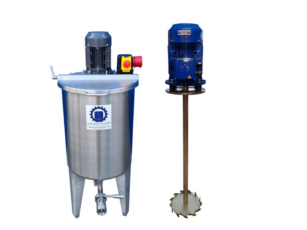 57L Edelstahl Rührwerksbehälter mit Dissolver