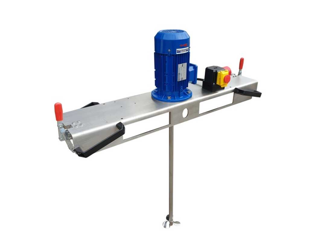 Containerrührwerk Typ IBC-0110 400V für Medien bis 600 mPas im IBC 1000L