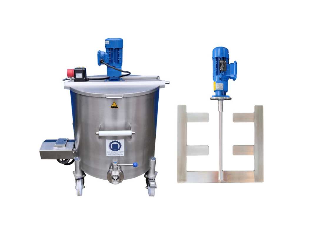 152L elektrisch beheizter Rührwerksbehälter mit Ankerrührwerk