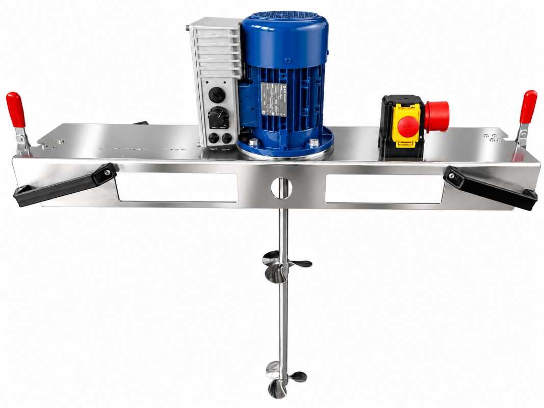 Containerrührwerk IBC-0150-2PK bis 600 mPas drehzahlregelbar
