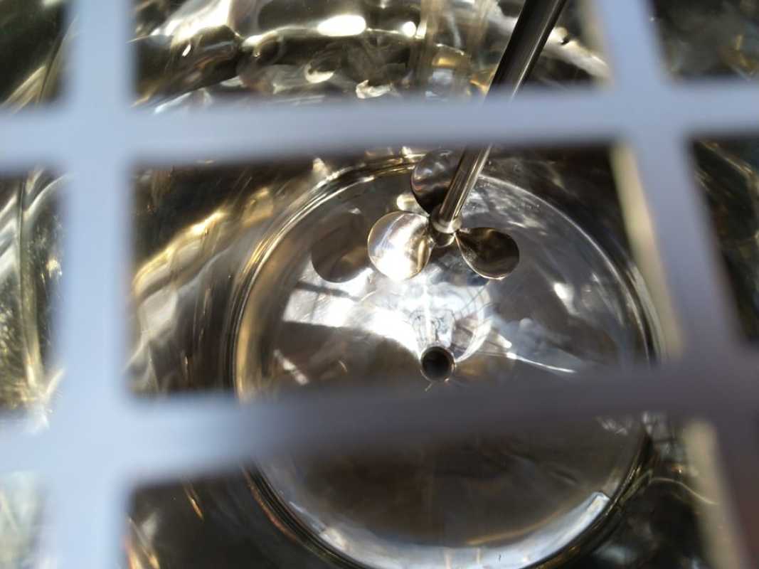 109L heiz-/kühlbarer Edelstahl Rührwerksbehälter mit Getrieberrührwerk