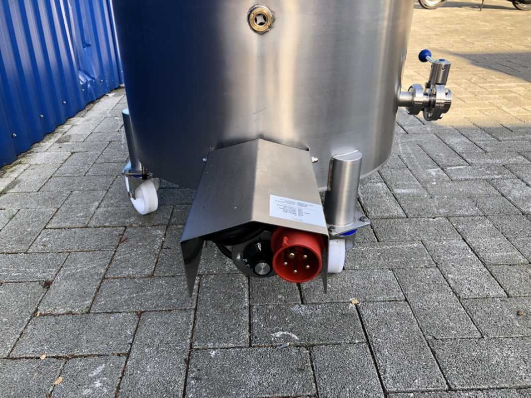 123L electrically heated stainless steel tank