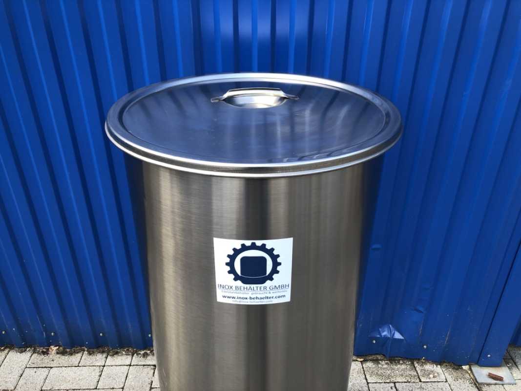 162L Edelstahlbehälter