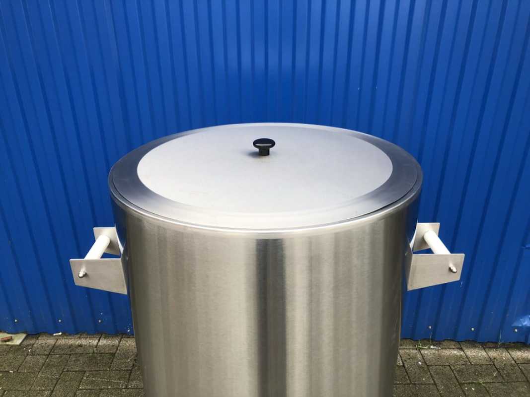 250L elektrisch beheizter Behälter auf Rollen mit digitaler Steuerung