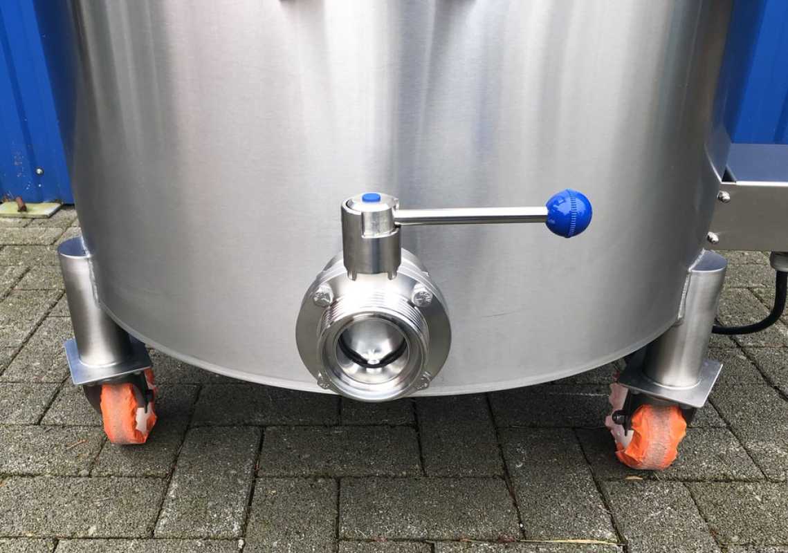 200L elektrisch beheizter Behälter auf Rollen