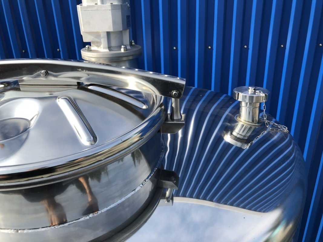 1305L Edelstahlbehälter mit Becherrührwerk