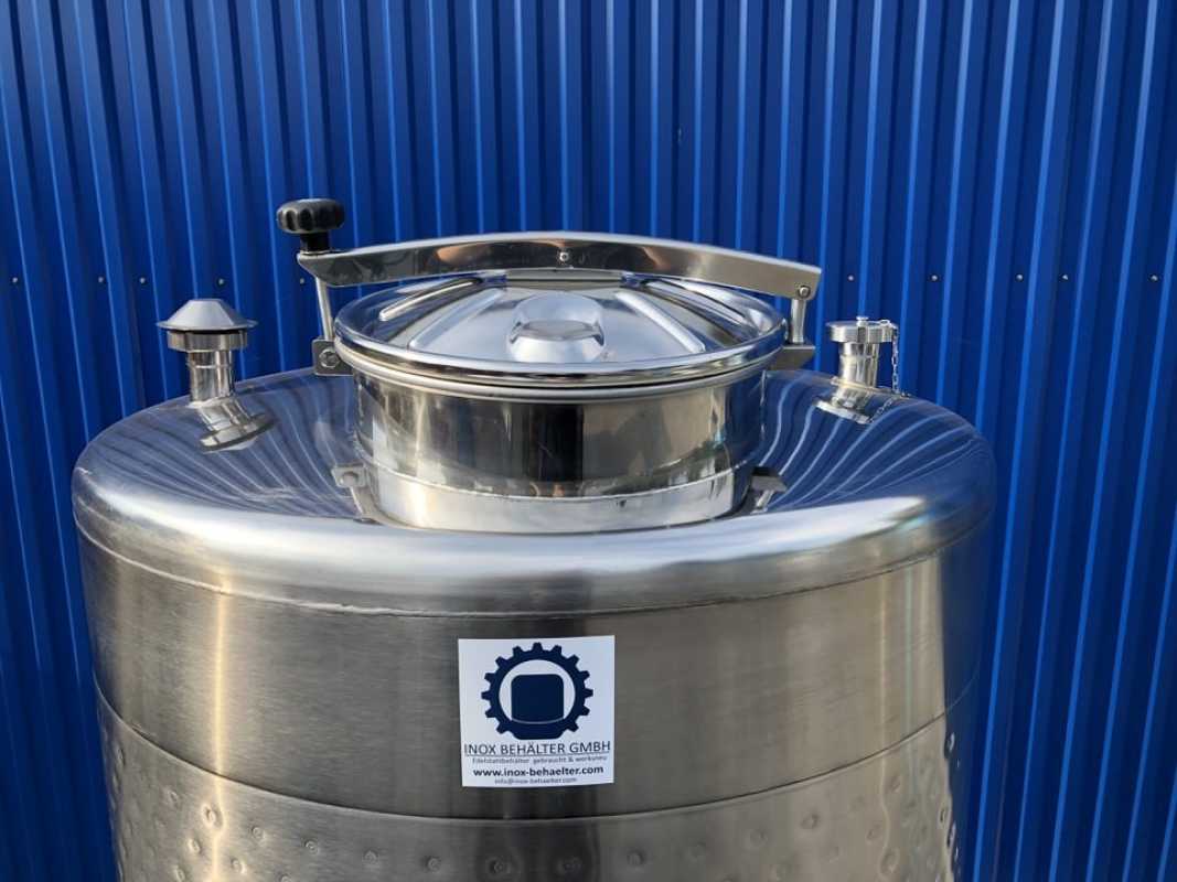 1305L heat-/coolable stainless steel tank with thermoplate
