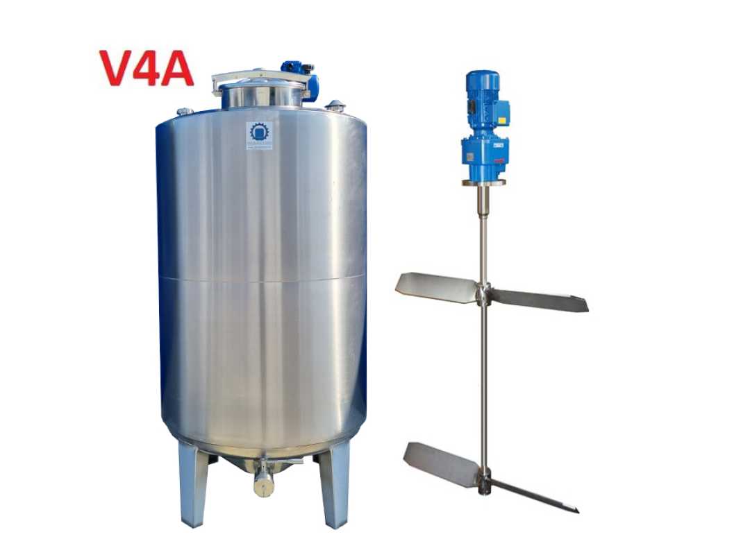 1533L heiz-/kühlbarer Edelstahl Rührwerksbehälter mit Thermoplates und Isolierung