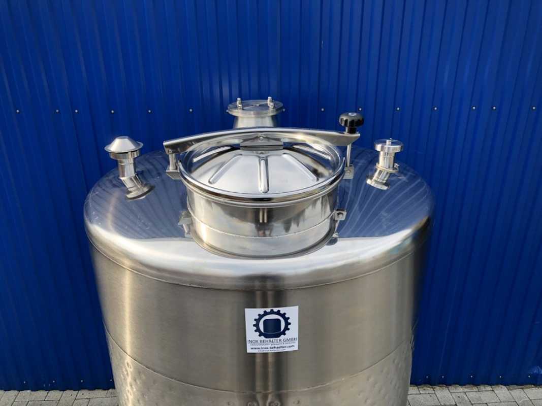 1533L Edelstahlbehälter mit Thermoplate