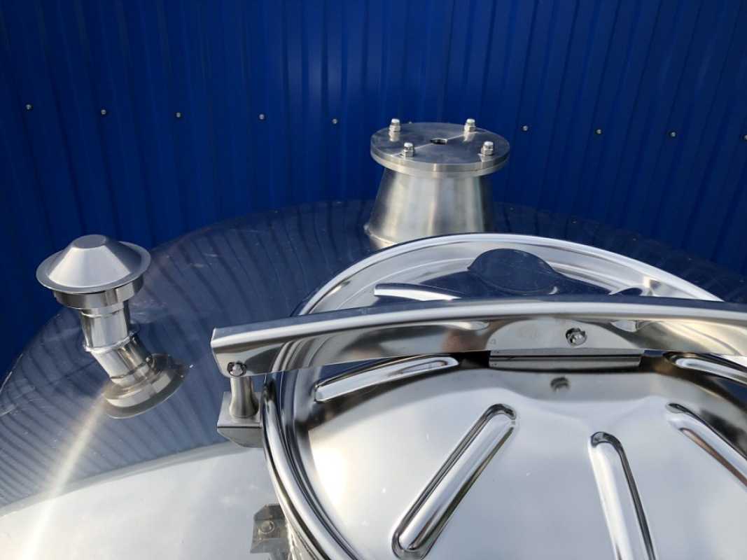 1533L Edelstahlbehälter mit Thermoplate