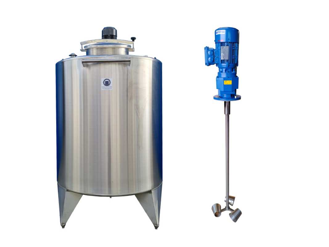 2609L Edelstahl Rührwerksbehälter mit Becherrührwerk
