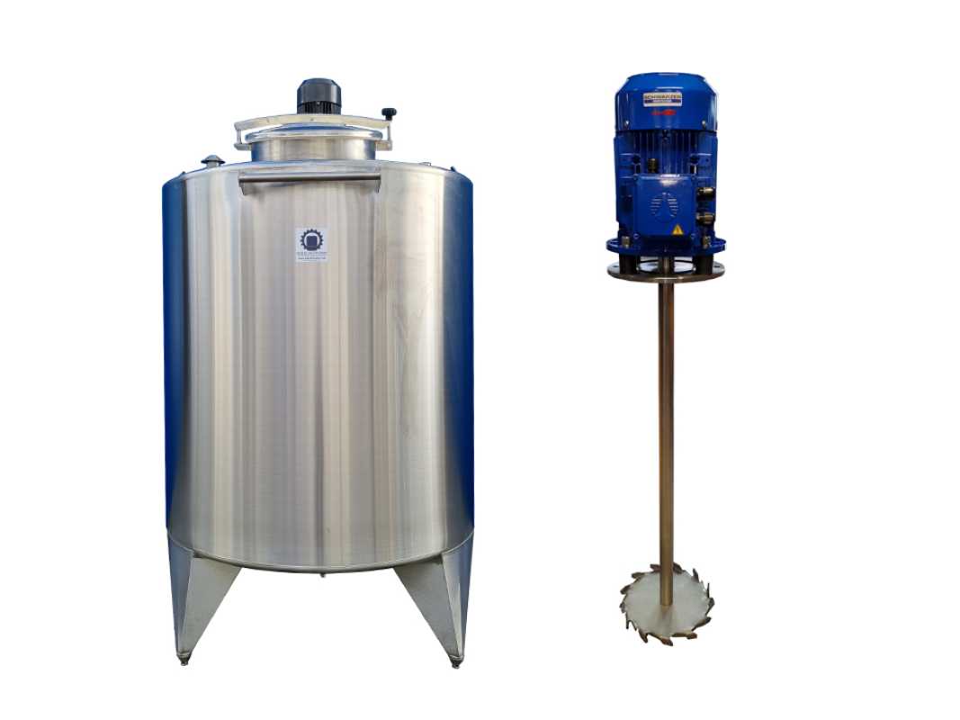2609L Edelstahl Rührwerksbehälter mit Dissolver