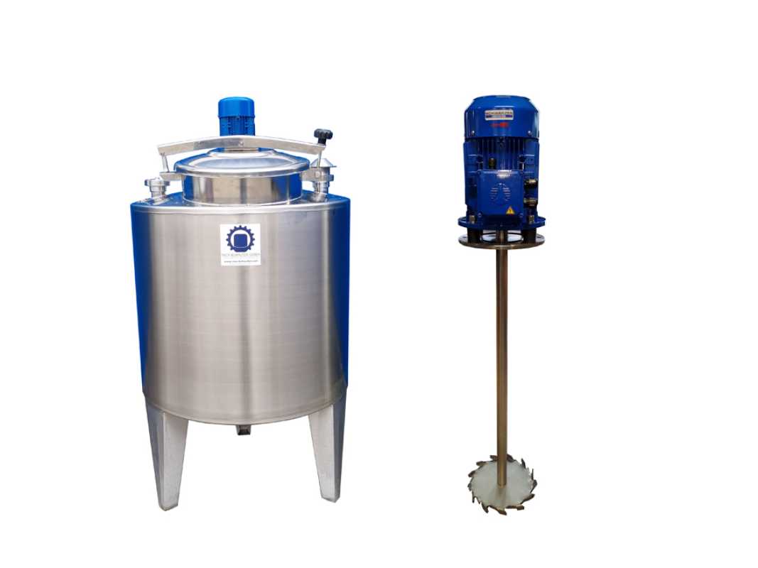 350L Edelstahl Rührwerksbehälter mit Dissolver