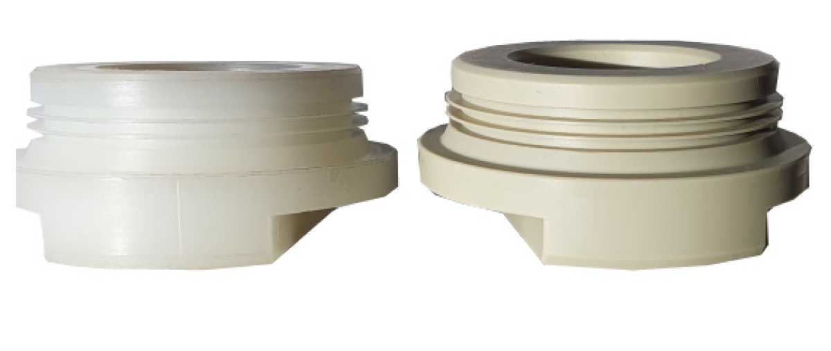 6-Flügel Mischflügel Rührorgan PP Polypropylen