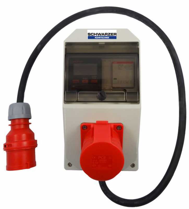 Digital countdown timer for agitators, container stirrers.