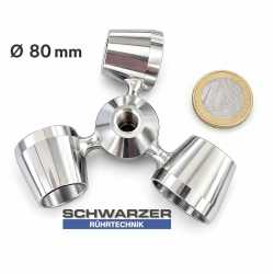 Laborrührer Rührsystem Becherrührer Konsusrührer 80-120mm
