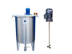 510L stainless steel agitator tank with propeller mixer
