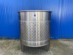 2107L heat-/coolable stainless steel tank with thermoplate