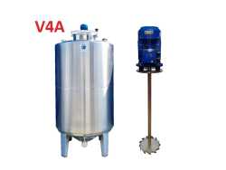 1533L stainless steel tank with thermoplate and insulation and dissolver