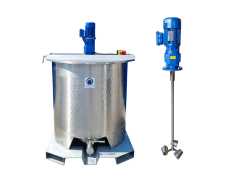 907L heat-/coolable stainless steel transport with cup stirrer agitator