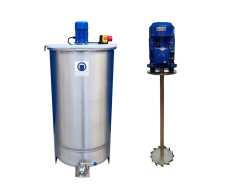 337L stainless steel transport vessel with dissolver